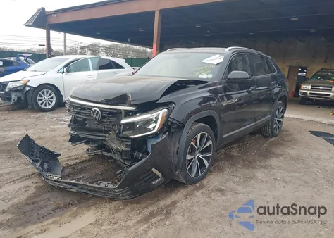 2025 Volkswagen Atlas Cross Sport 2.0T Sel Premium R-Line из США, поврежденный, VIN 1V2FE2CAXSC206406